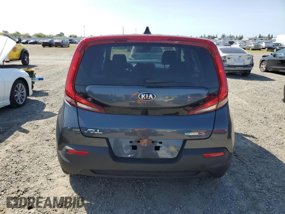 2021 Kia Soul S with VIN KNDJ23AU5M7795139, listed as a Copart auction lot 51848945 with 40,570 mi miles and Salvage Title. Bid and sale history available at DreamBid. Image 6.