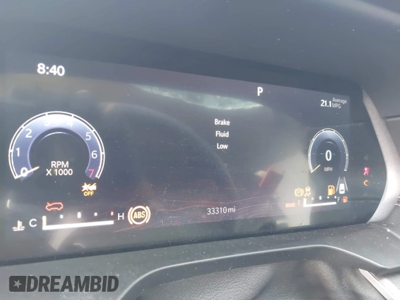 2023 Jeep Grand Cherokee Limited with VIN 1C4RJGBG2PC502847, listed as a IAAI auction lot 42471744 with 33,310 mi miles and . Bid and sale history available at DreamBid. Image 7.