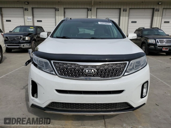 2014 Kia Sorento SX z VIN 5XYKWDA7XEG465848, wystawiony jako Copart lot #53256035 z przebiegiem 76 457 mil mil oraz Szkoda całkowita • Salvage title. Historia ofert i sprzedaży dostępna na DreamBid. Obrazek 5.