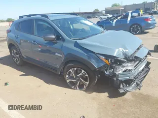 2024 Subaru Crosstrek Premium с VIN JF2GUADC0R8250416, выставлен на аукционе IAAI как лот 42173292 с пробегом 9 275 миль миль и . История ставок и продаж доступна на DreamBid. Изображение 1.