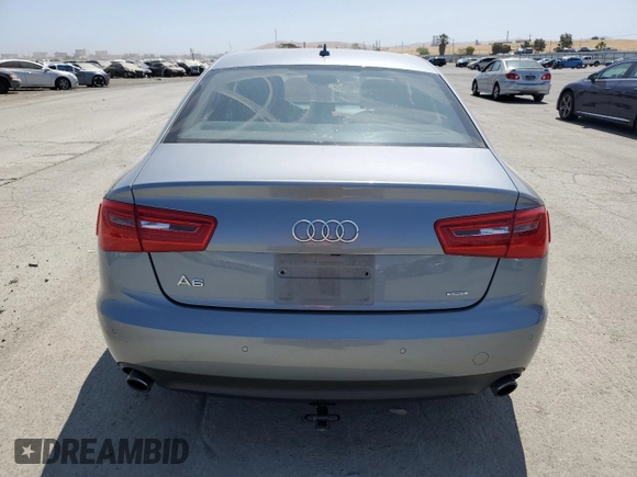 2015 Audi A6 Premium Plus with VIN WAUGFAFCXFN021824, listed as a Copart auction lot 60576435 with 164,019 mi miles and Clean title. Bid and sale history available at DreamBid. Image 6.