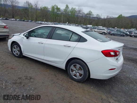 2018 Chevrolet Cruze LS with VIN 1G1BC5SM2J7244781, listed as a IAAI auction lot 41968179 with 80,276 mi miles and . Bid and sale history available at DreamBid. Image 3.