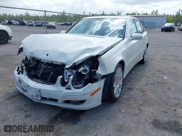 2008 Mercedes-Benz E-Class Luxury 3.5L with VIN WDBUF87XX8B263600, listed as a IAAI auction lot 41710474 with 1 mi miles. Bid and sale history available at carsss.com. Image 6.