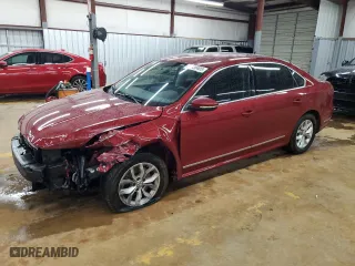 2017 Volkswagen Passat 1.8T S with VIN 1VWAT7A3XHC004996, listed as a Copart auction lot 52130405 with 87,620 mi miles and Salvage Title. Bid and sale history available at carsss.com. Image 1.