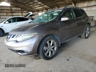 2012 Nissan Murano LE with VIN JN8AZ1MU0CW114082, listed as a Copart auction lot 51620845 with 212,871 mi miles and Salvage Title. Bid and sale history available at DreamBid. Image 1.