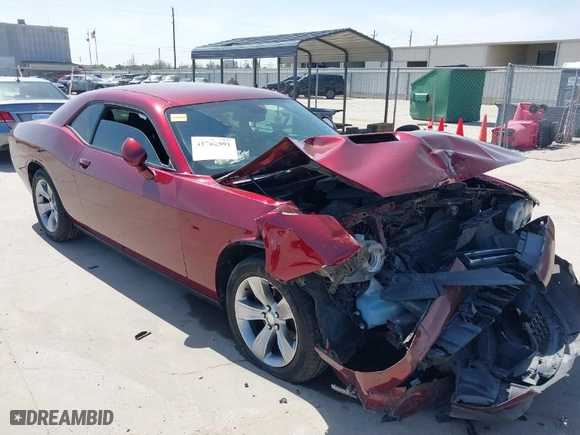 2017 Dodge Challenger SXT Plus with VIN 2C3CDZAG3HH611038, listed as a IAAI auction lot 41762591 with 98,423 mi miles. Bid and sale history available at carsss.com. Image 1.