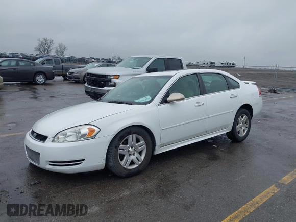 2014 Chevrolet Impala LT z VIN 2G1WB5E30E1140901, wystawiony jako IAAI lot #42106456 z przebiegiem 119 529 mil mil oraz . Historia ofert i sprzedaży dostępna na DreamBid. Obrazek 2.