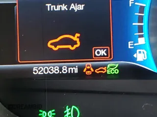 2020 Ford Fusion Hybrid Titanium with VIN 3FA6P0RU6LR100352, listed as a Copart auction lot 61331832 with 52,038 mi miles. Bid and sale history available at carsss.com. Image 8.