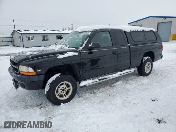 2000 Dodge Dakota SLT with VIN 1B7GG22X1YS504086, listed as a Copart auction lot 44283195 with 137,272 mi miles and Clean Title. Bid and sale history available at DreamBid. Image 1.