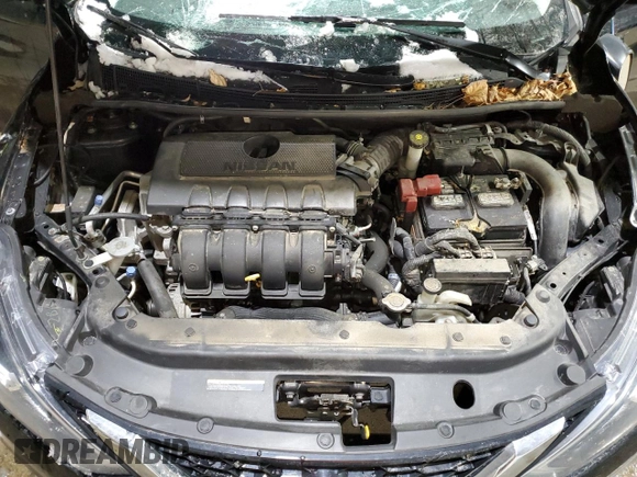 2019 Nissan Sentra S with VIN 3N1AB7AP4KY333882, listed as a Copart auction lot 88328655 with 83,326 mi miles and Salvage Title. Bid and sale history available at DreamBid. Image 12.