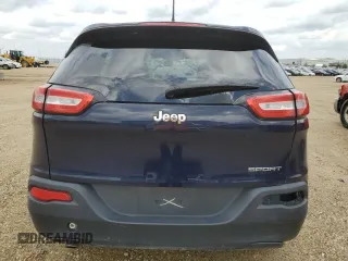 2015 Jeep Cherokee Sport with VIN 1C4PJLAB0FW559938, listed as a Copart auction lot 66727155 with 79,749 mi miles and Salvage title. Bid and sale history available at DreamBid. Image 6.