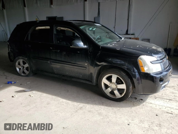 2008 Chevrolet Equinox Sport with VIN 2CNDL037086074728, listed as a Copart auction lot 46031415 with 0 mi miles and Salvage Title. Bid and sale history available at carsss.com. Image 4.