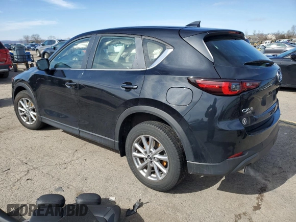 2023 Mazda CX-5 2.5 S with VIN JM3KFBAM8P0154932, listed as a Copart auction lot 45892435 with 48,749 mi miles and Salvage Title. Bid and sale history available at carsss.com. Image 2.