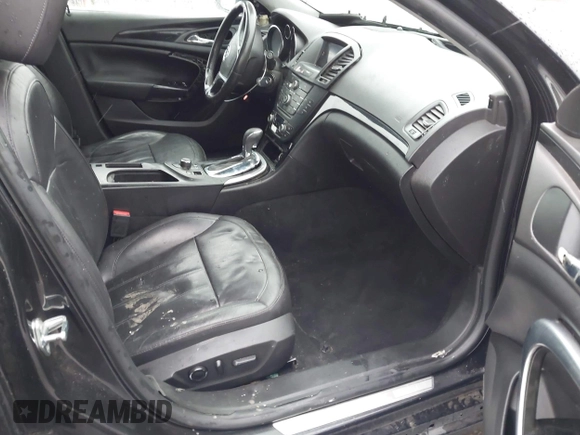 2011 Buick Regal CXL RL6 with VIN W04GU5GC6B1014315, listed as a IAAI auction lot 41109145 with 184,984 mi miles and . Bid and sale history available at DreamBid. Image 5.