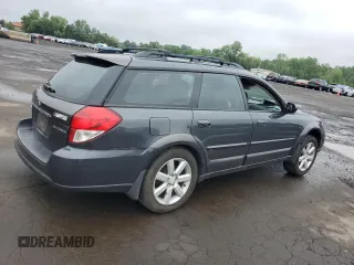 2008 Subaru Outback Limited with VIN 4S4BP62C087332713, listed as a Copart auction lot 61423345 with 66,076 mi miles and Salvage title. Bid and sale history available at DreamBid. Image 3.