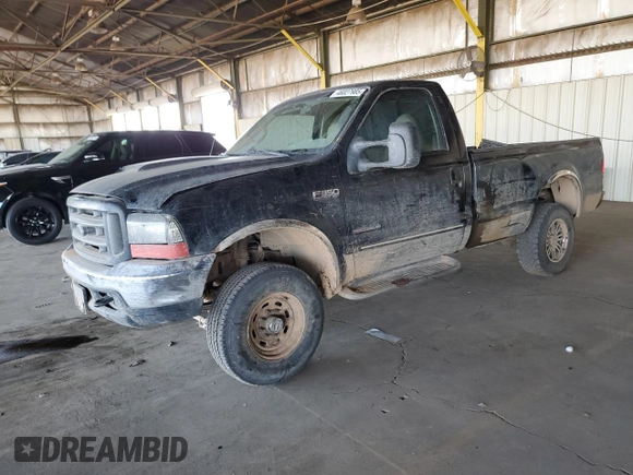2000 Ford F-350 XL with VIN 1FTSF31F1YEE04323, listed as a Copart auction lot 46027985 with 191,682 mi miles and Salvage Title. Bid and sale history available at DreamBid. Image 1.