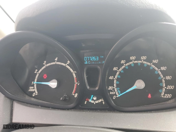 2015 Ford Fiesta S with VIN 3FADP4AJ3FM136971, listed as a Copart auction lot 51960745 with 77,263 mi miles and Salvage Title. Bid and sale history available at carsss.com. Image 9.