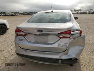 2017 Ford Fusion SE with VIN 3FA6P0HDXHR380057, listed as a Copart auction lot 52784005 with 115,038 mi miles and Salvage title. Bid and sale history available at DreamBid. Image 6.