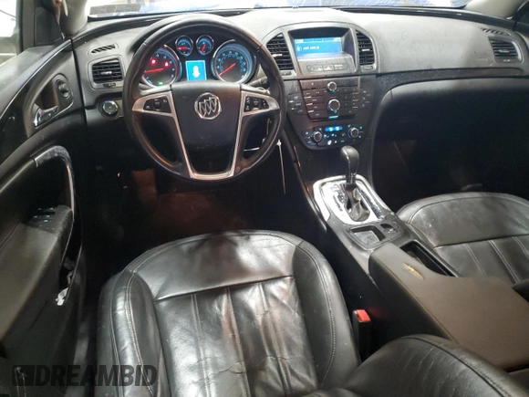 2011 Buick Regal CXL RL2 with VIN W04GP5EC3B1069976, listed as a Copart auction lot 51054465 with 169,433 mi miles and Salvage Title. Bid and sale history available at carsss.com. Image 8.