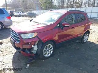 2020 Ford EcoSport SE with VIN MAJ3S2GE3LC312374, listed as a IAAI auction lot 41421869 with 74,441 mi miles. Bid and sale history available at carsss.com. Image 17.