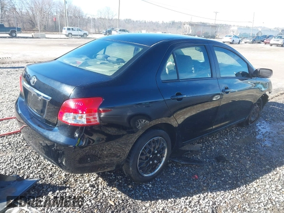 2007 Toyota Yaris with VIN JTDBT923971098915, listed as a IAAI auction lot 41577424 with 234,959 mi miles. Bid and sale history available at carsss.com. Image 4.