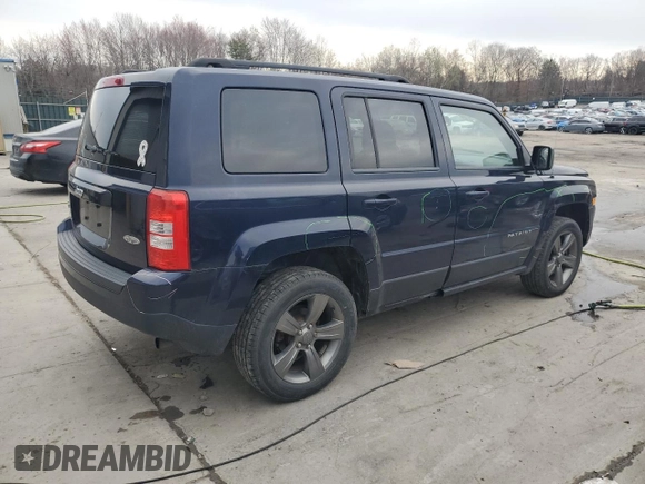 2015 Jeep Patriot High Altitude with VIN 1C4NJRFB6FD114408, listed as a Copart auction lot 52189745 with 84,103 mi miles and Salvage Title. Bid and sale history available at carsss.com. Image 3.