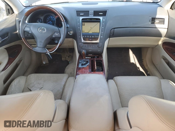 2010 Lexus GS 350 with VIN JTHCE1KS6A0026802, listed as a Copart auction lot 47419435 with 144,708 mi miles and Salvage Title. Bid and sale history available at DreamBid. Image 8.