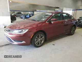 2015 Chrysler 200 Limited with VIN 1C3CCCAB8FN741681, listed as a Copart auction lot 45336545 with 97,005 mi miles and Salvage Title. Bid and sale history available at carsss.com. Image 1.