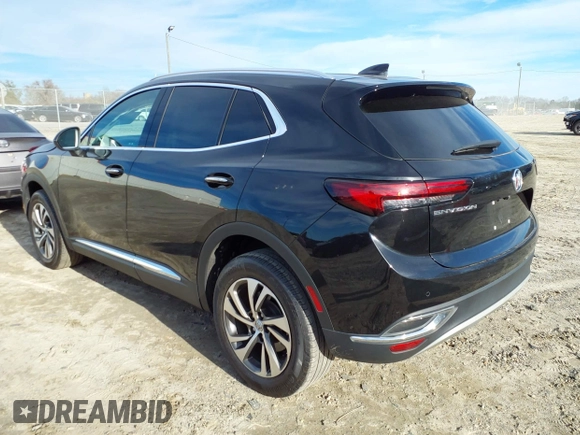 2023 Buick Envision Essence with VIN LRBFZNR47PD026728, listed as a IAAI auction lot 41651439 with 28,179 mi miles. Bid and sale history available at carsss.com. Image 3.