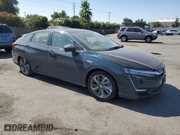 2018 Honda Clarity Plug-In Hybrid Touring with VIN JHMZC5F33JC016429, listed as a Copart auction lot 66938434 with 65,291 mi miles and Salvage Title. Bid and sale history available at carsss.com. Image 4.
