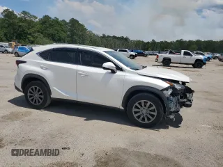 2017 Lexus NX 200t with VIN JTJYARBZ0H2068702, listed as a Copart auction lot 55040435 with 123,064 mi miles and Salvage title. Bid and sale history available at DreamBid. Image 4.