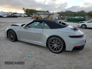 2025 Porsche 911 Carrera with VIN WP0CA2A90SS235847, listed as a Copart auction lot 86343464 with 197 mi miles and Salvage Title. Bid and sale history available at carsss.com. Image 2.