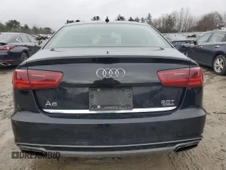 2016 Audi A6 2.0T Premium Plus with VIN WAUGFAFC7GN119131, listed as a Copart auction lot 48465895 with 95,257 mi miles and Salvage Title. Bid and sale history available at carsss.com. Image 6.