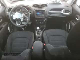 2018 Jeep Renegade Latitude with VIN ZACCJABH4JPH33439, listed as a Copart auction lot 48792455 with 37,992 mi miles and Salvage title. Bid and sale history available at DreamBid. Image 8.