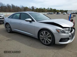 2023 Audi A6 Premium with VIN WAUD3BF23PN070003, listed as a Copart auction lot 51086685 with 16,508 mi miles and Salvage Title. Bid and sale history available at DreamBid. Image 4.