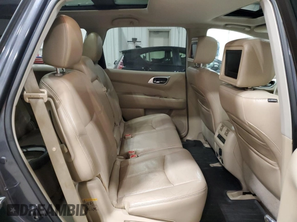 2013 Nissan Pathfinder SV z VIN 5N1AR2MM6DC672079, wystawiony jako Copart lot #58034815 z przebiegiem 190 918 mil mil oraz Czysty tytuł • Clean title. Historia ofert i sprzedaży dostępna na DreamBid. Obrazek 11.