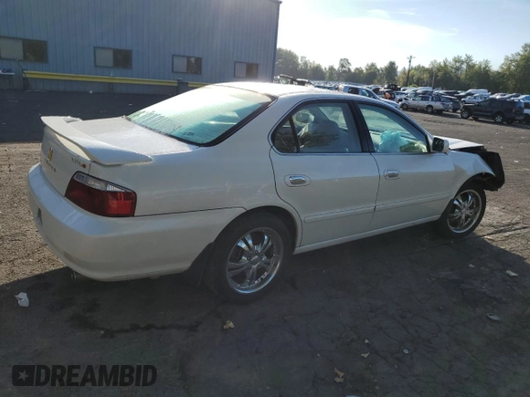 2002 Acura TL Type S w/Navigation with VIN 19UUA56952A054510, listed as a Copart auction lot 73031304 with 14,335 mi miles and Salvage Title. Bid and sale history available at carsss.com. Image 3.