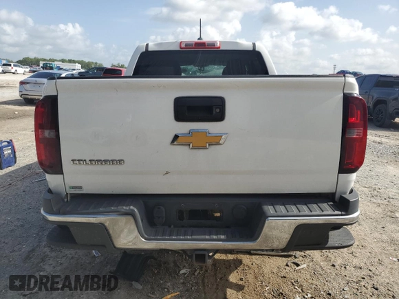 2016 Chevrolet Colorado 2WD WT with VIN 1GCGSBE37G1391949, listed as a Copart auction lot 60876865 with 186,288 mi miles and Salvage title. Bid and sale history available at DreamBid. Image 6.