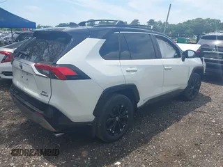 2022 Toyota RAV4 Hybrid XSE with VIN JTME6RFV2ND528229, listed as a IAAI auction lot 42573569 with 40,577 mi miles and . Bid and sale history available at DreamBid. Image 4.
