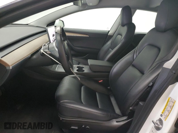 2023 Tesla Model 3 with VIN 5YJ3E1EA7PF428472, listed as a Copart auction lot 56520465 with 79,936 mi miles and Clean title. Bid and sale history available at DreamBid. Image 7.