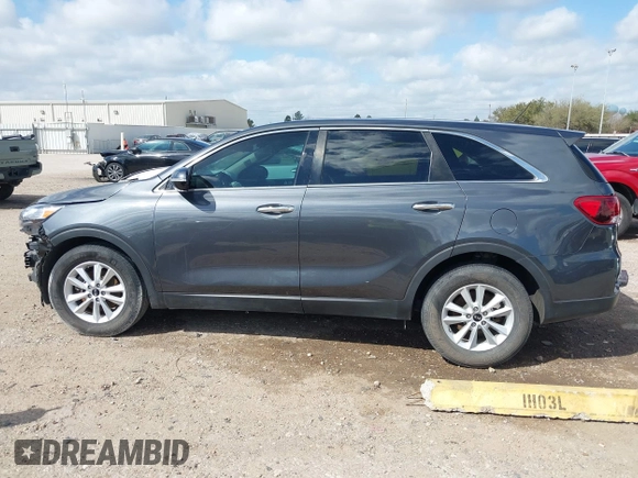 2020 Kia Sorento LX with VIN 5XYPG4A34LG658493, listed as a IAAI auction lot 41750311 with 78,091 mi miles. Bid and sale history available at carsss.com. Image 15.