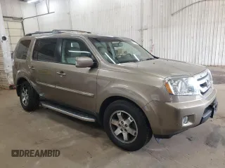 2009 Honda Pilot Touring with VIN 5FNYF48929B039960, listed as a Copart auction lot 53284655 with 153,345 mi miles and Salvage Title. Bid and sale history available at carsss.com. Image 4.