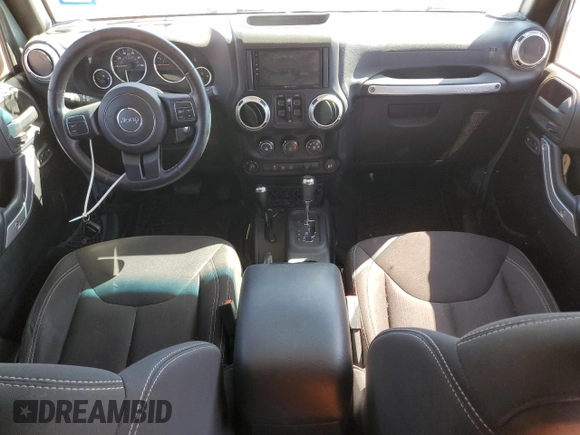 2015 Jeep Wrangler Unlimited Sahara with VIN 1C4BJWEGXFL624846, listed as a Copart auction lot 47949535 with 125,710 mi miles and Salvage Title. Bid and sale history available at carsss.com. Image 8.