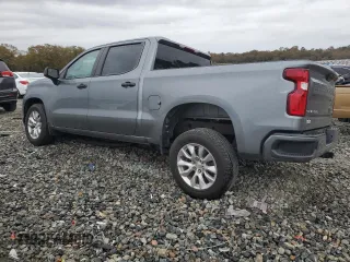 2020 Chevrolet Silverado 1500 Custom with VIN 3GCPWBEK5LG366278, listed as a Copart auction lot 83646074 with 90,466 mi miles and Salvage Title. Bid and sale history available at carsss.com. Image 2.