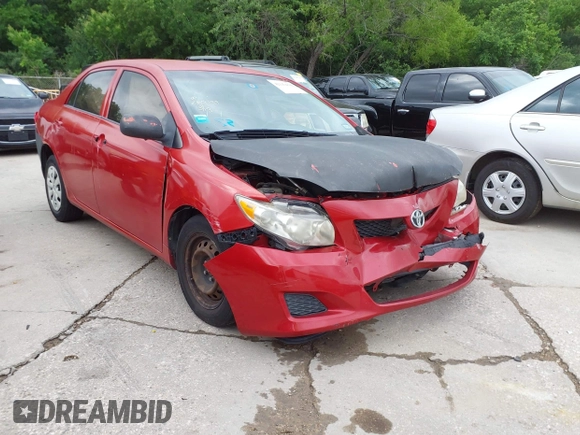 2009 Toyota Corolla with VIN 1NXBU40E89Z158636, listed as a IAAI auction lot 42142036 with 181,943 mi miles. Bid and sale history available at carsss.com. Image 1.