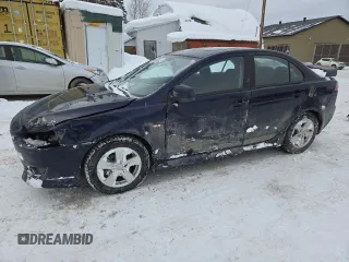2014 Mitsubishi Lancer ES with VIN JA32U2FU8EU606454, listed as a Copart auction lot 45707645 with 205,935 mi miles and Salvage Title. Bid and sale history available at carsss.com. Image 1.
