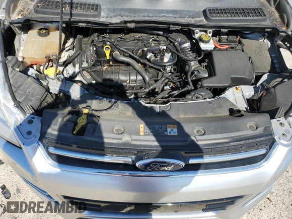 2014 Ford Escape Titanium with VIN 1FMCU0JX7EUE33971, listed as a Copart auction lot 45537205 with 94,733 mi miles and Salvage Title. Bid and sale history available at carsss.com. Image 14.