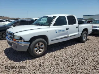 2004 Dodge Dakota SLT with VIN 1D7HL48K94S589444, listed as a Copart auction lot 58430314 with 126,032 mi miles and Salvage Title. Bid and sale history available at carsss.com. Image 1.