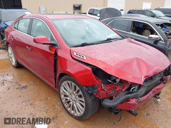 2014 Buick LaCrosse Premium II with VIN 1G4GF5G3XEF273604, listed as a IAAI auction lot 42252108 with 154,257 mi miles and . Bid and sale history available at DreamBid. Image 1.