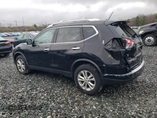 2016 Nissan Rogue S with VIN JN8AT2MV8GW146199, listed as a Copart auction lot 51977215 with 84,861 mi miles and Salvage Title. Bid and sale history available at carsss.com. Image 2.